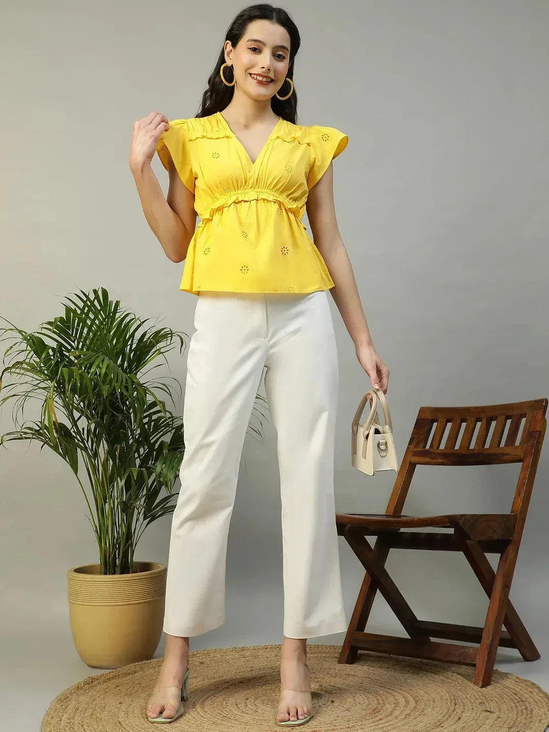 Yellow Cotton Top