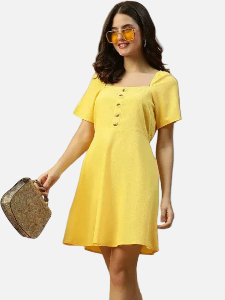 Women Yellow Dress