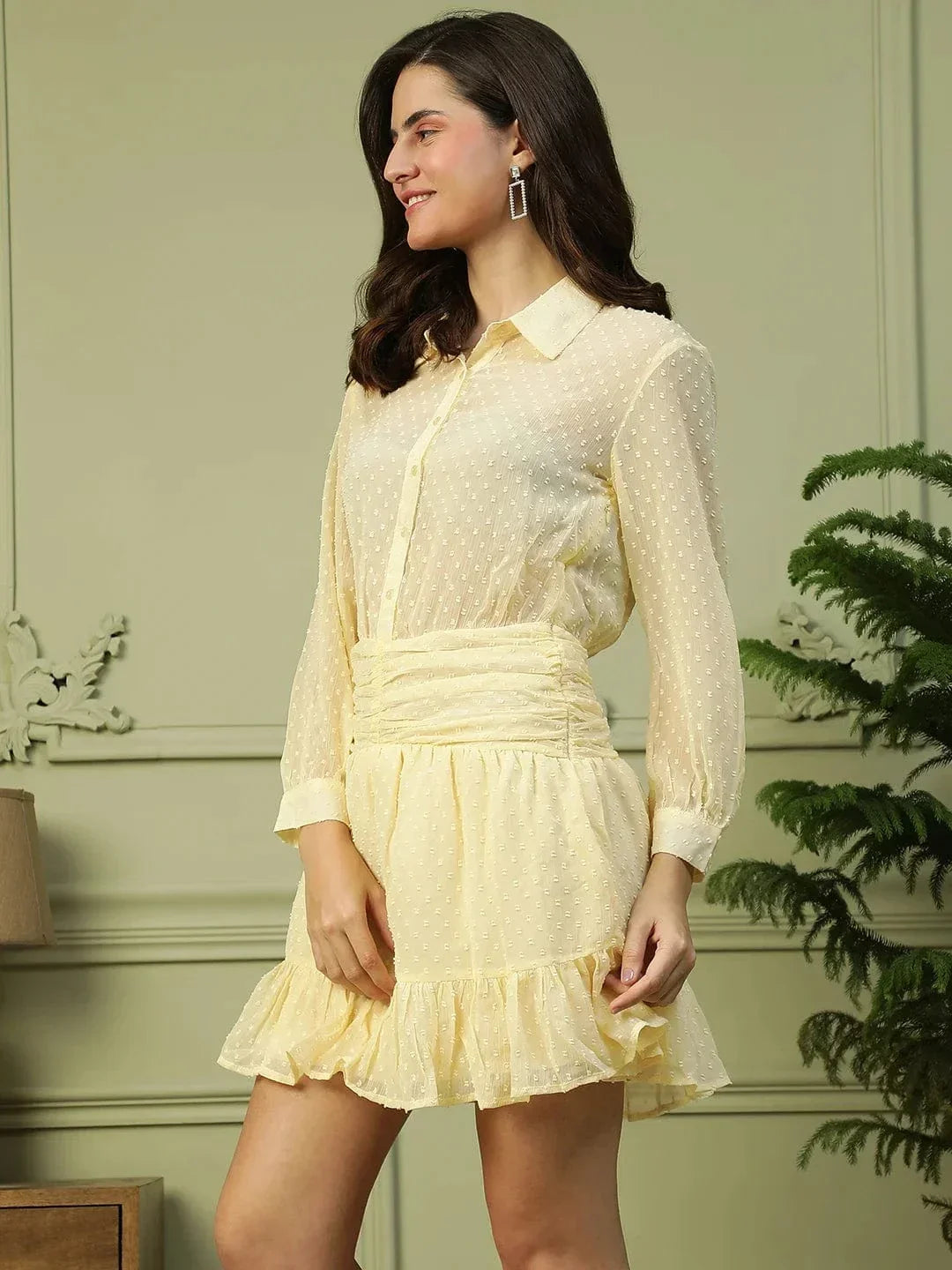 Women's Yellow Dress
