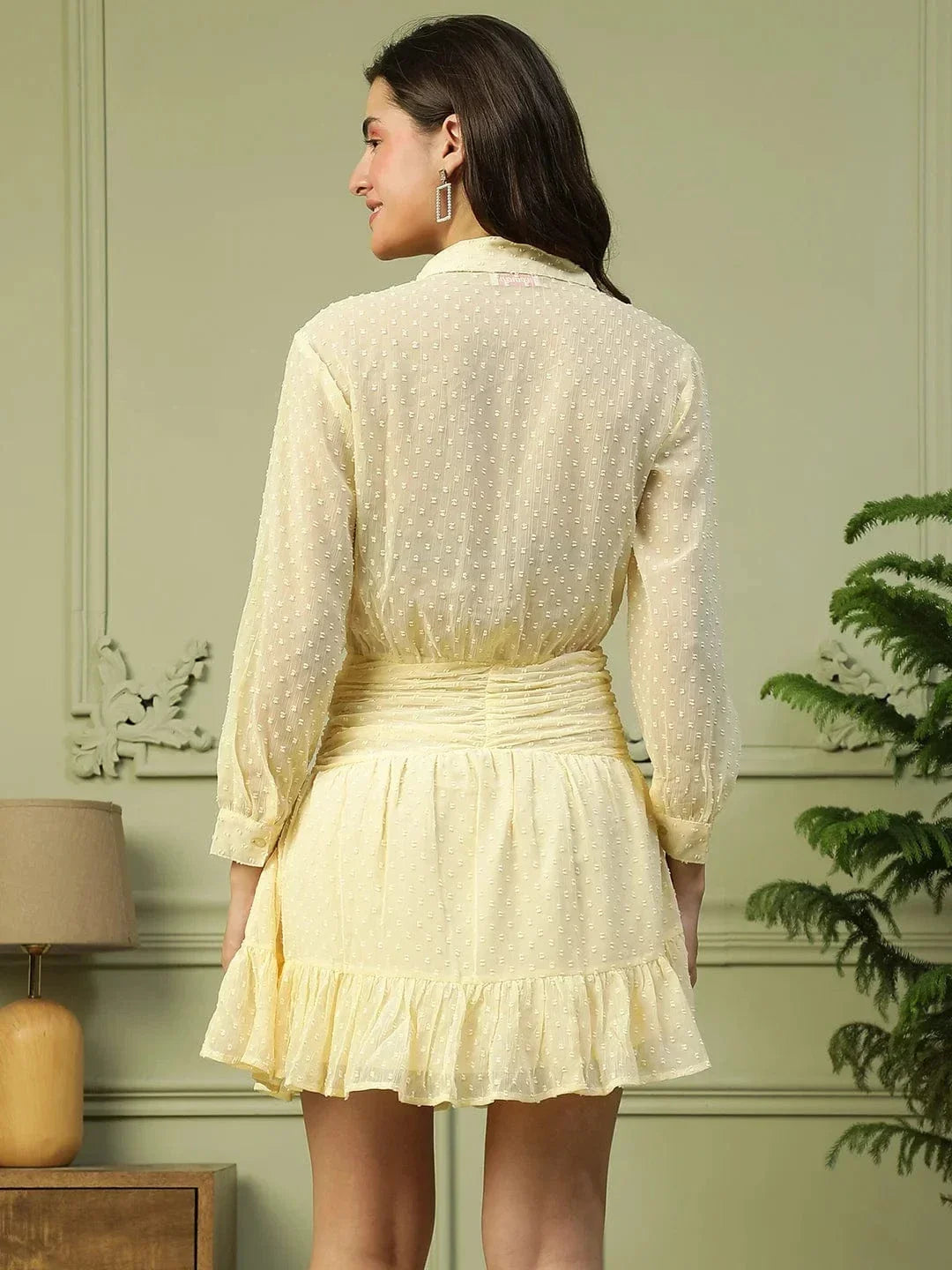 Women's Yellow Dress