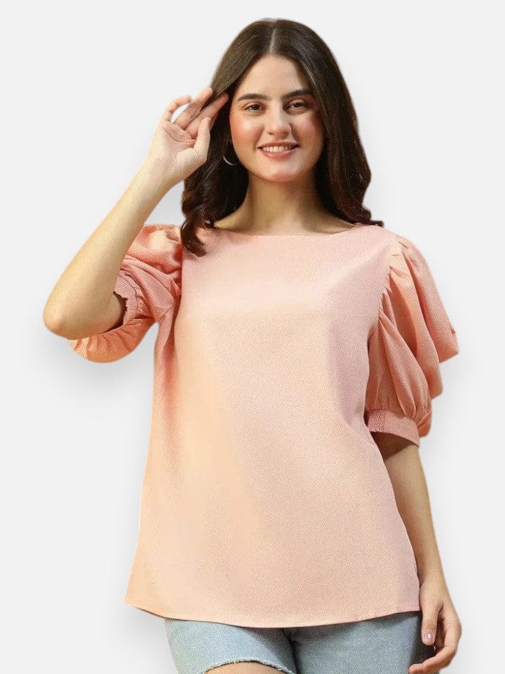 Women Peach Top