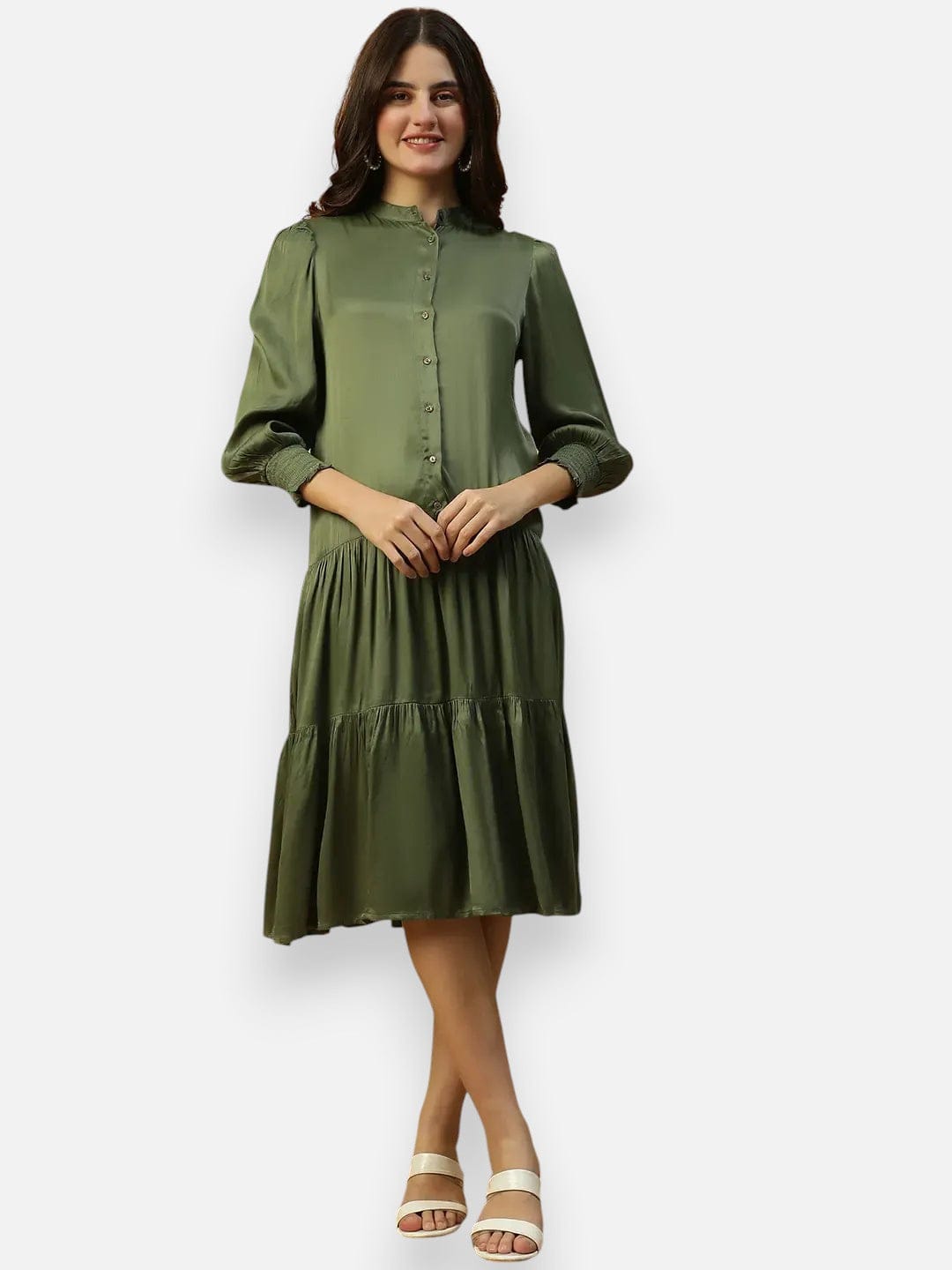 Women Khaki Dress