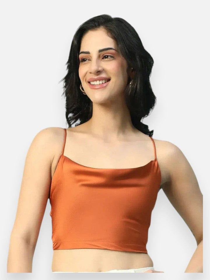 Orange Crop Top