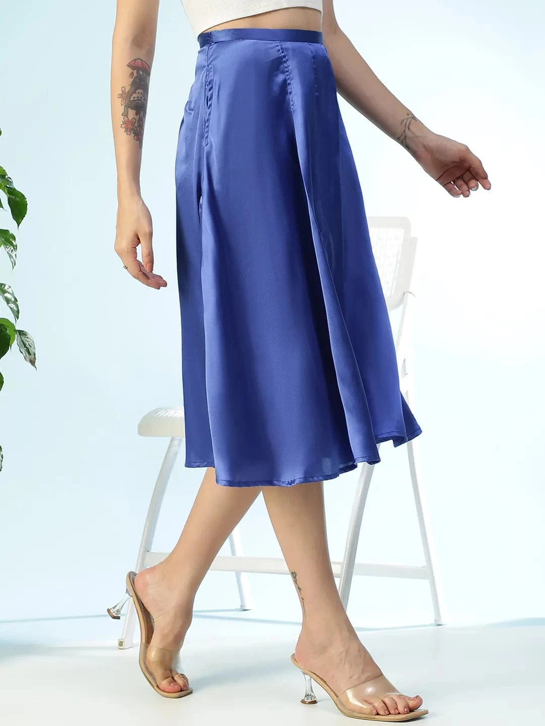 Women Blue Skirt