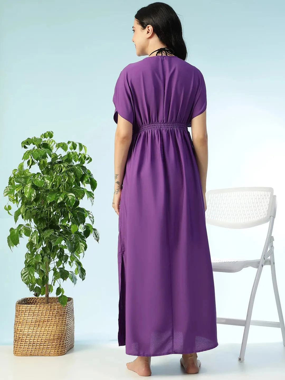 Blue Beachwear Dress