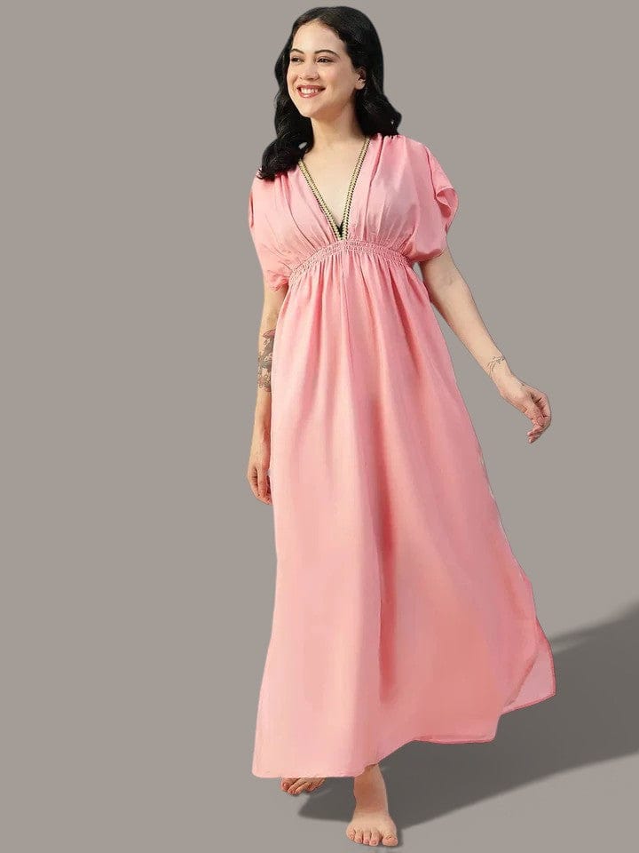 Pink Beachwear Dress