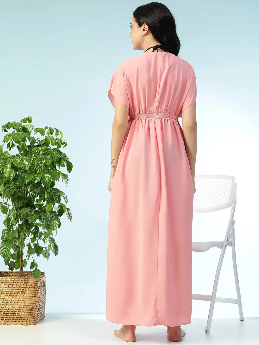 Pink Beachwear Dress