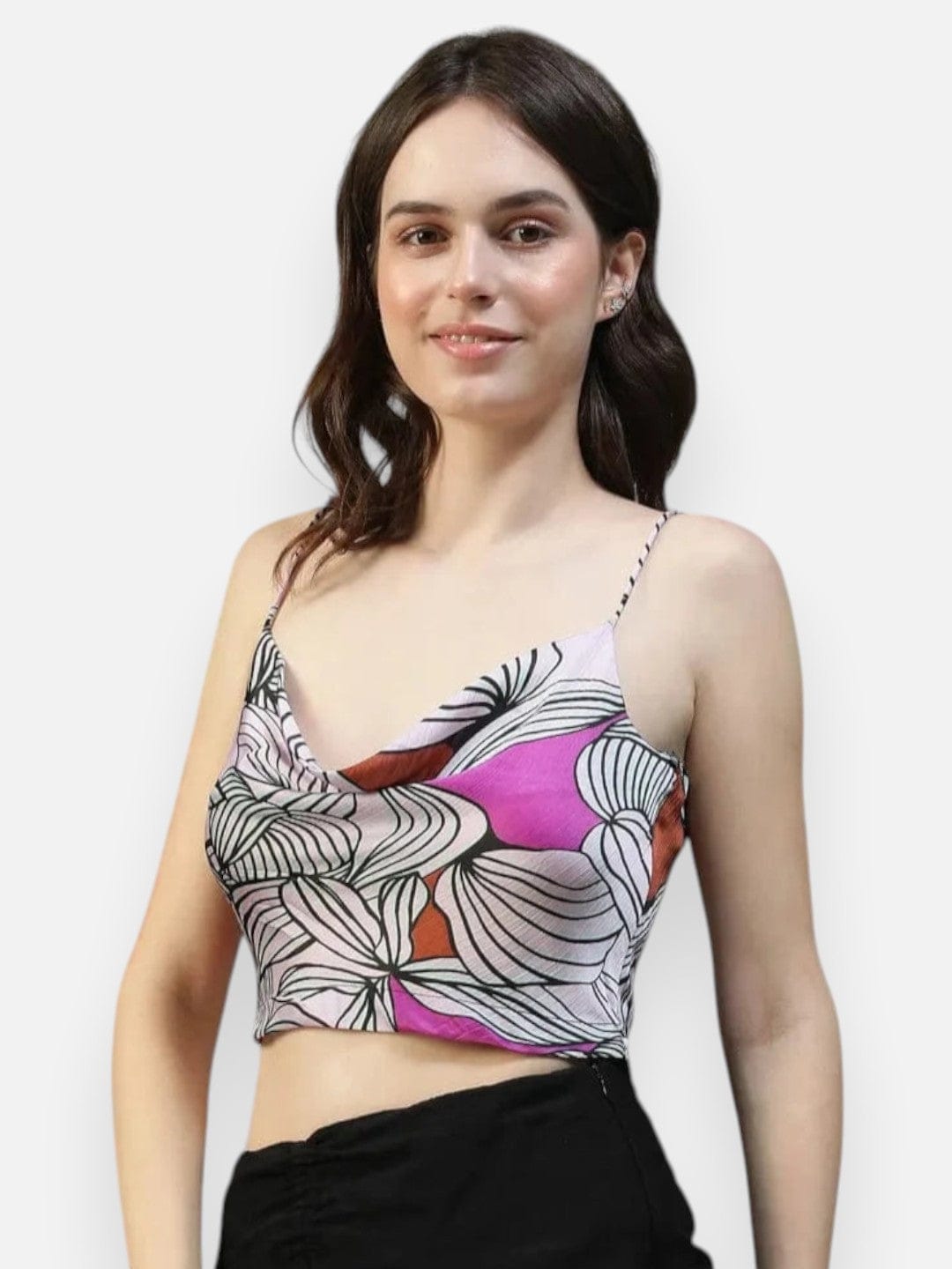 purple-floral-satin-top