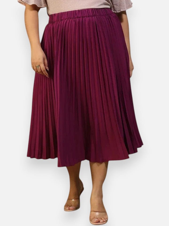muse-putple-elasticated-pleated-plus-size-women-skirt