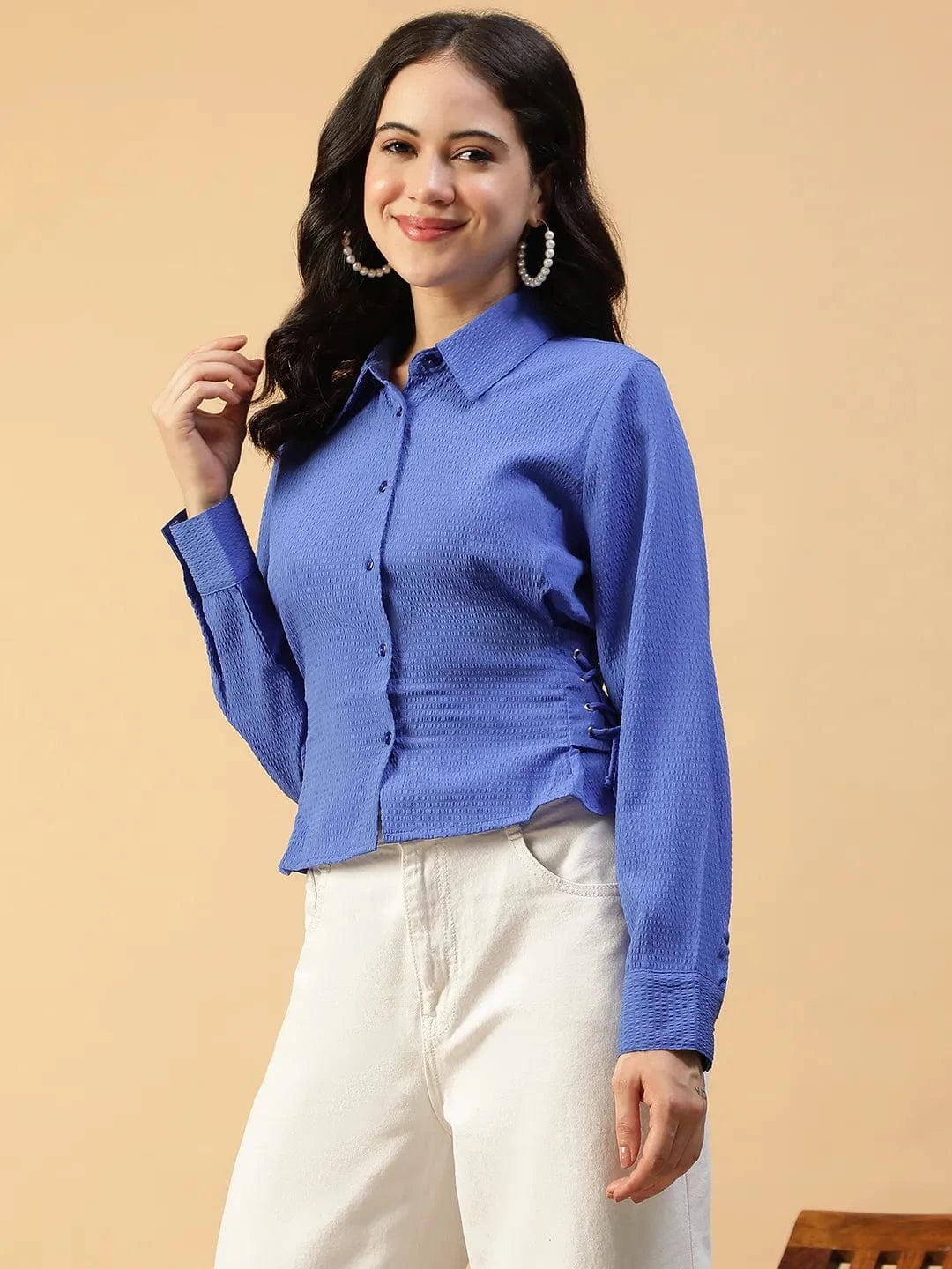 Women Blue Shirt