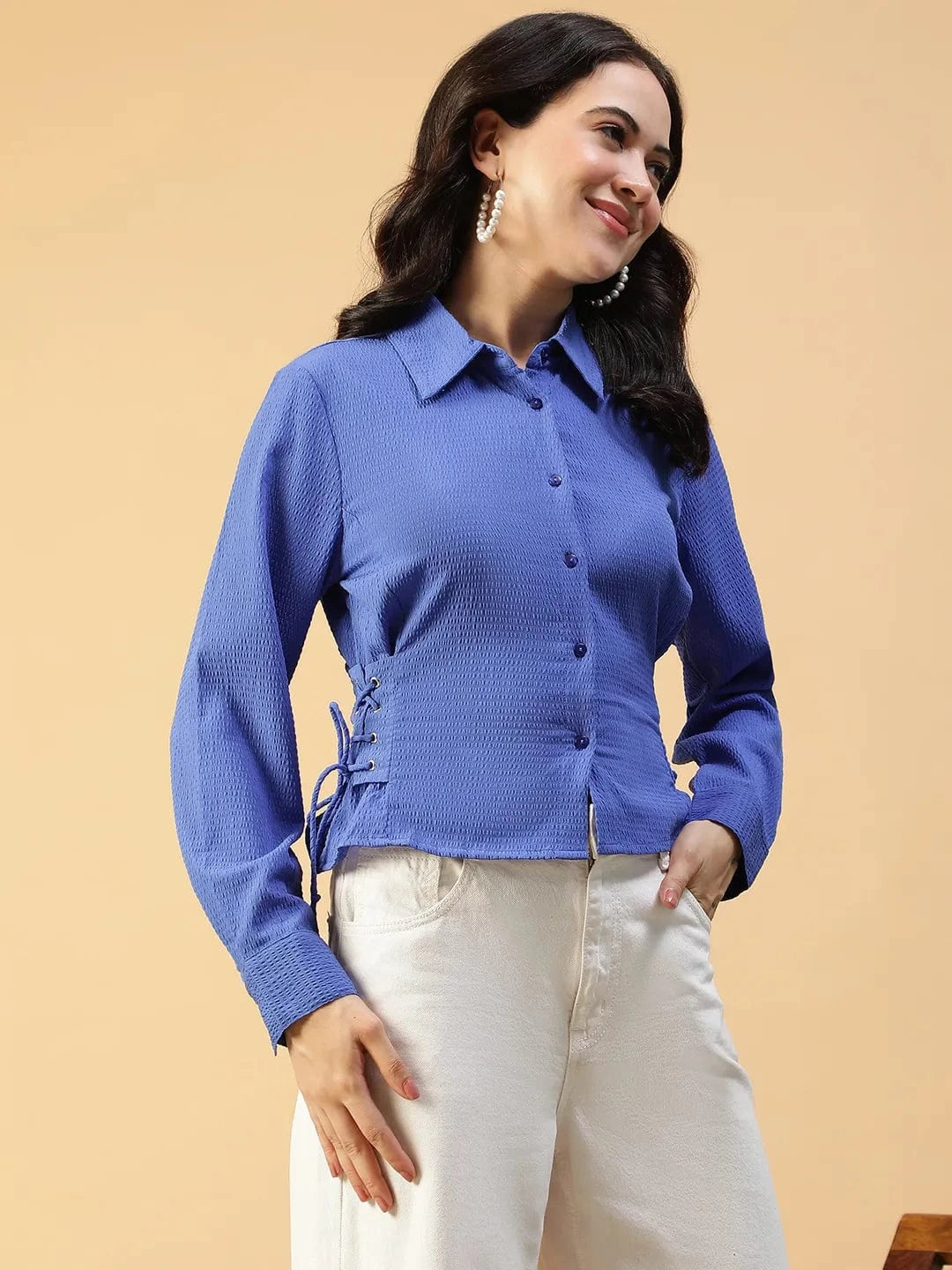 Women Blue Shirt