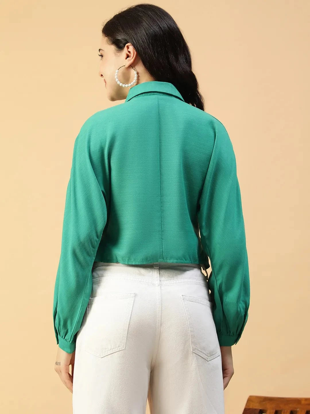 Women Green Shirt