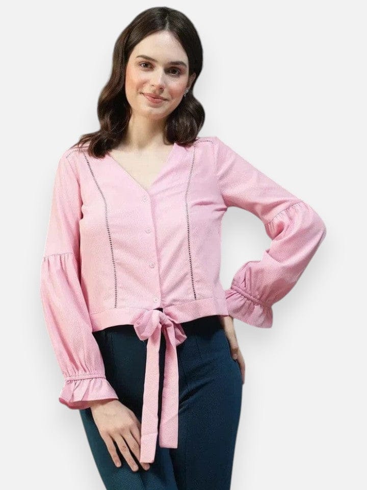 Women Pink Top