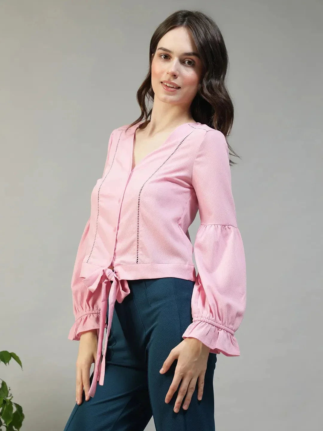 Women Pink Top