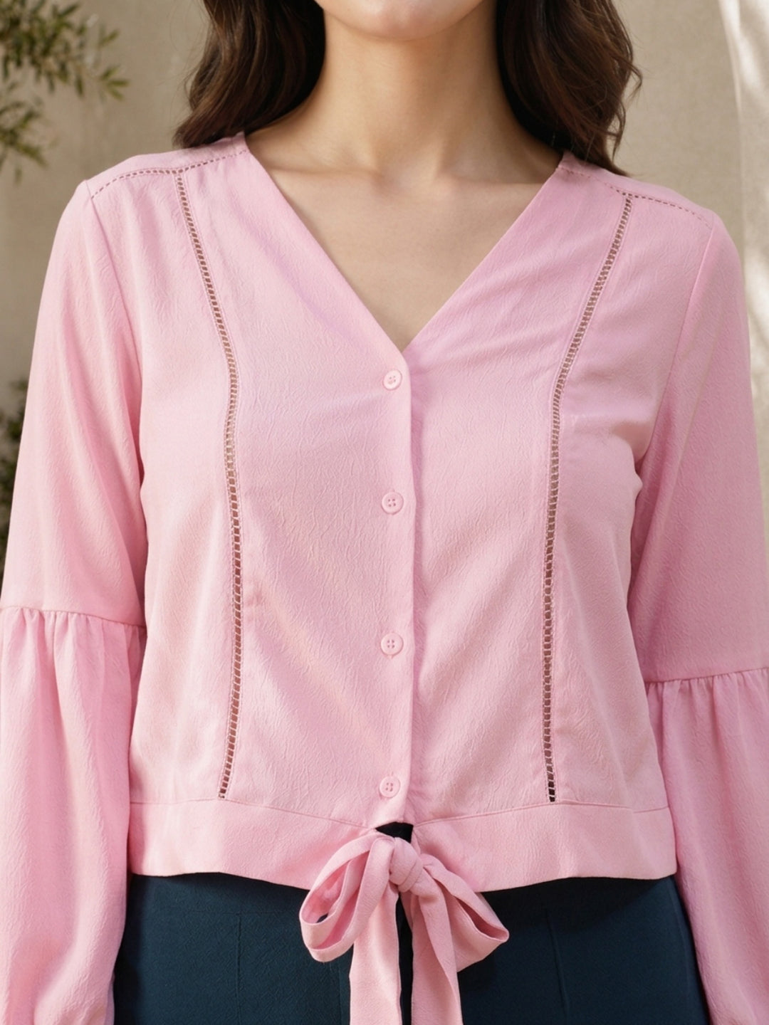 Women Pink Top