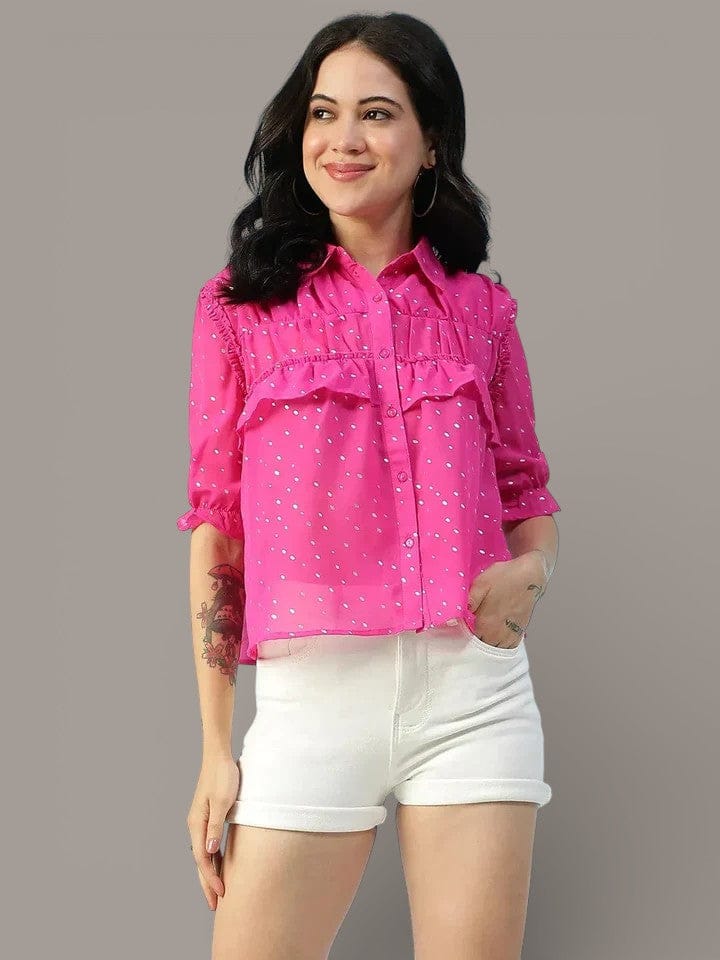 Women Pink Shirt