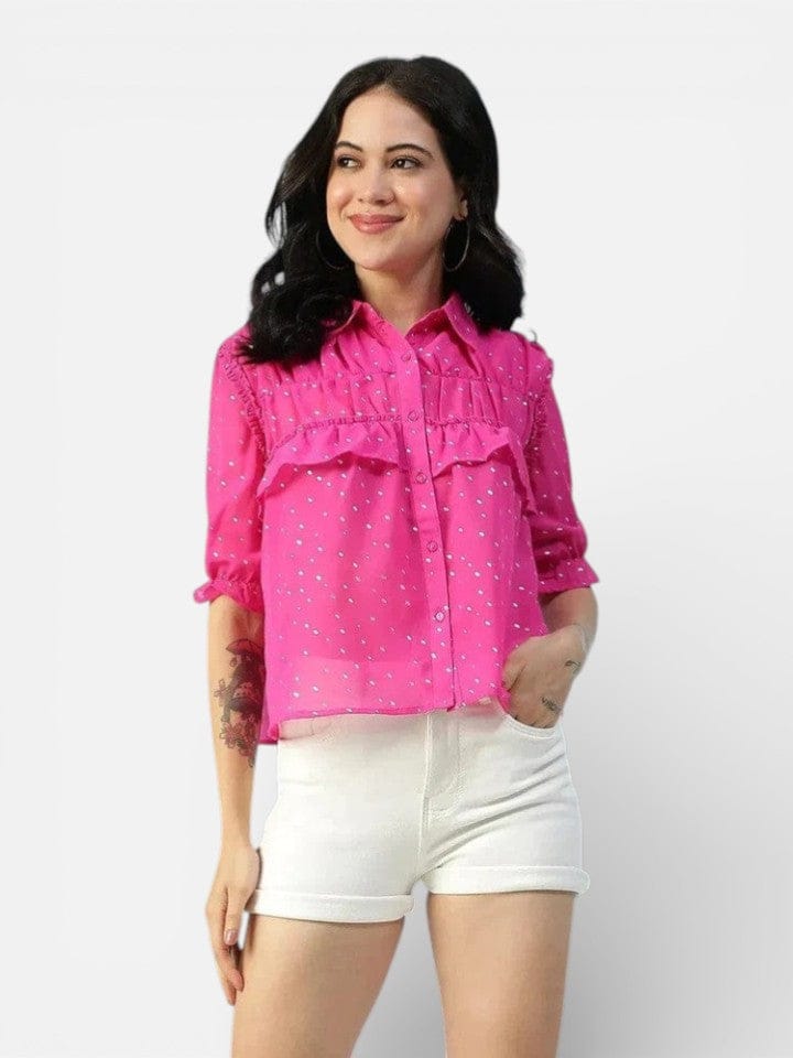 Women Pink Shirt