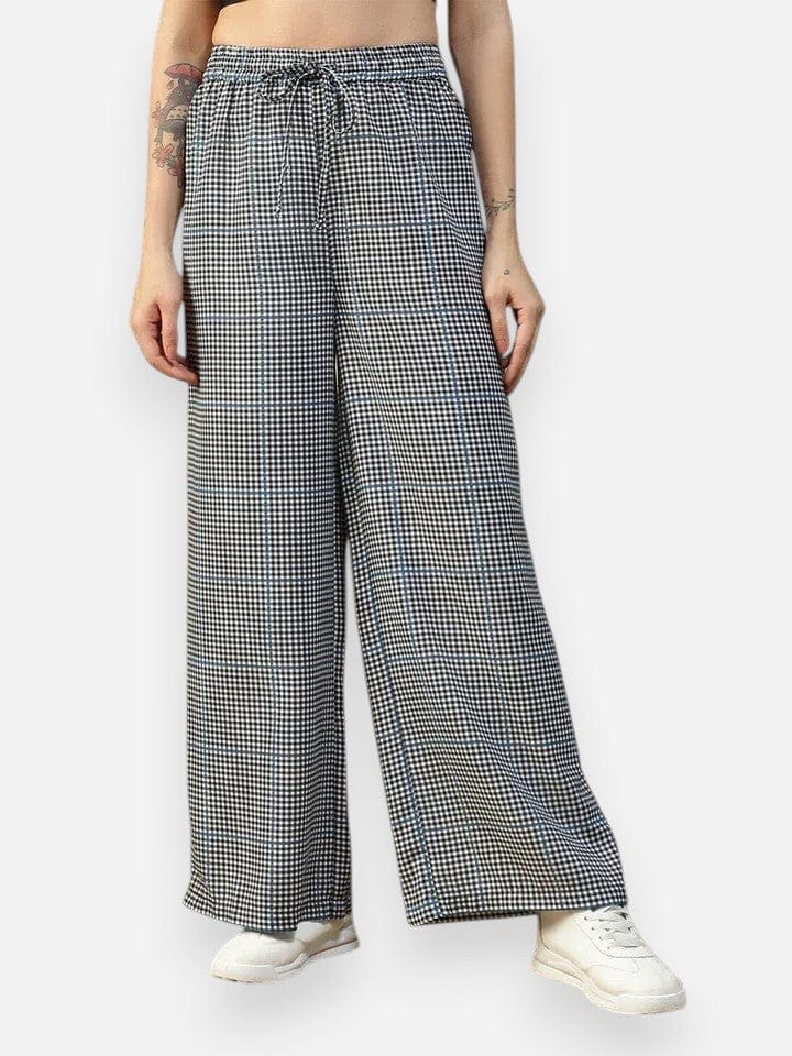 Black & White Check Pant