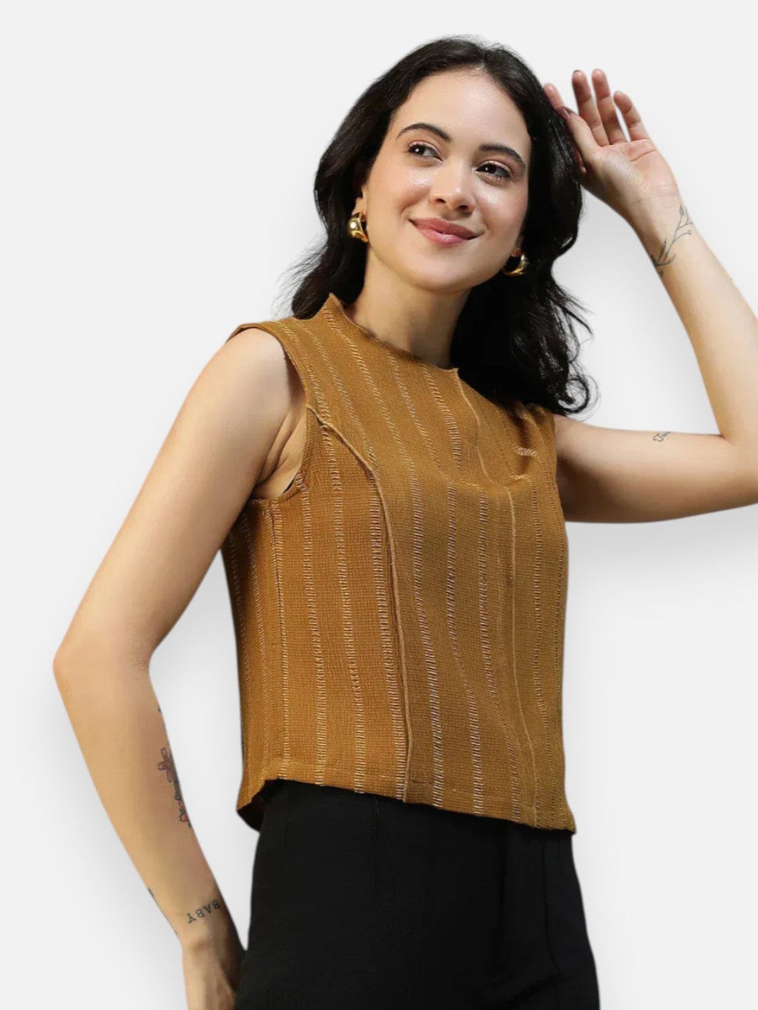 Women Mustard Top