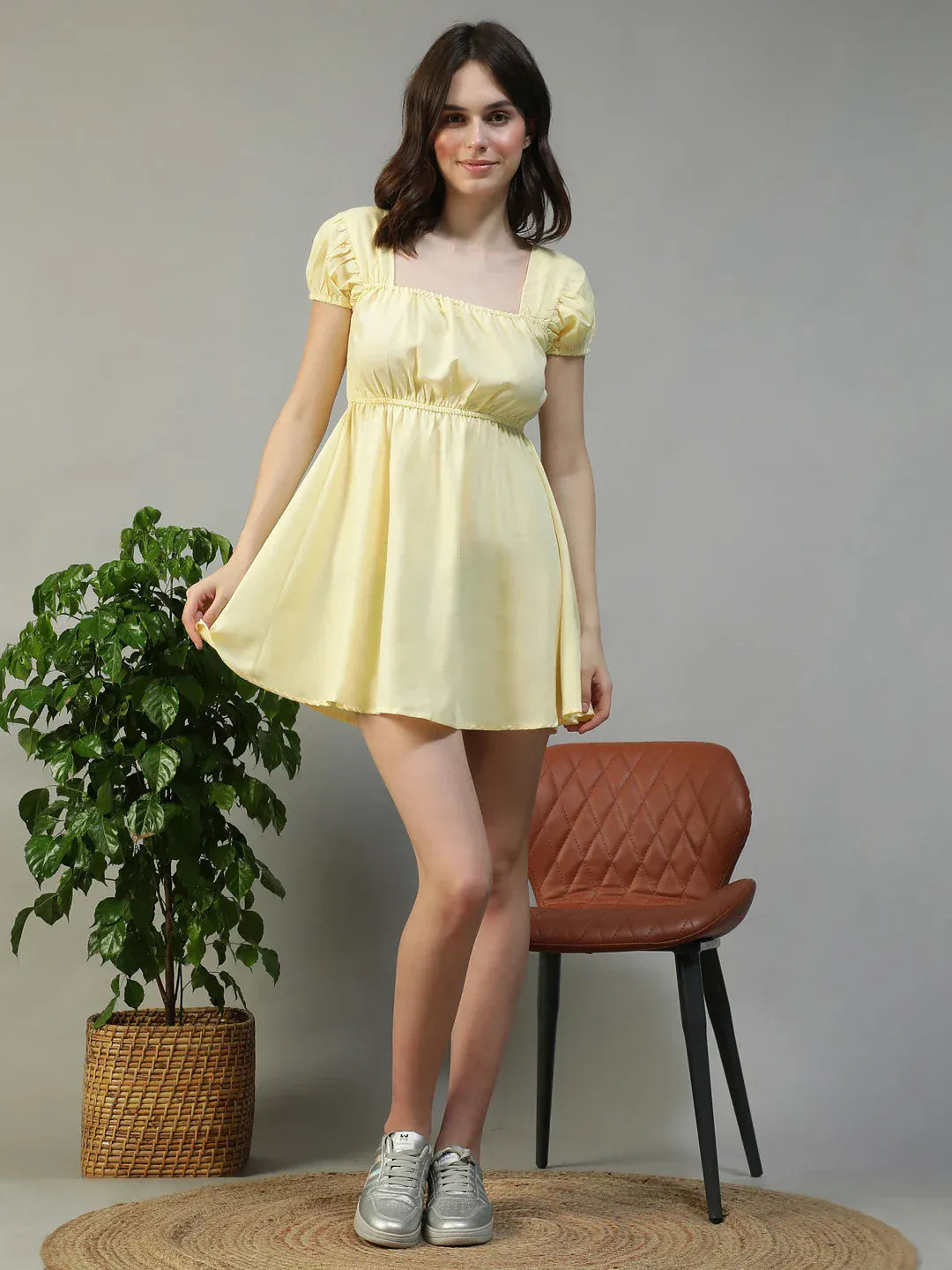 Women's Yellow Dress