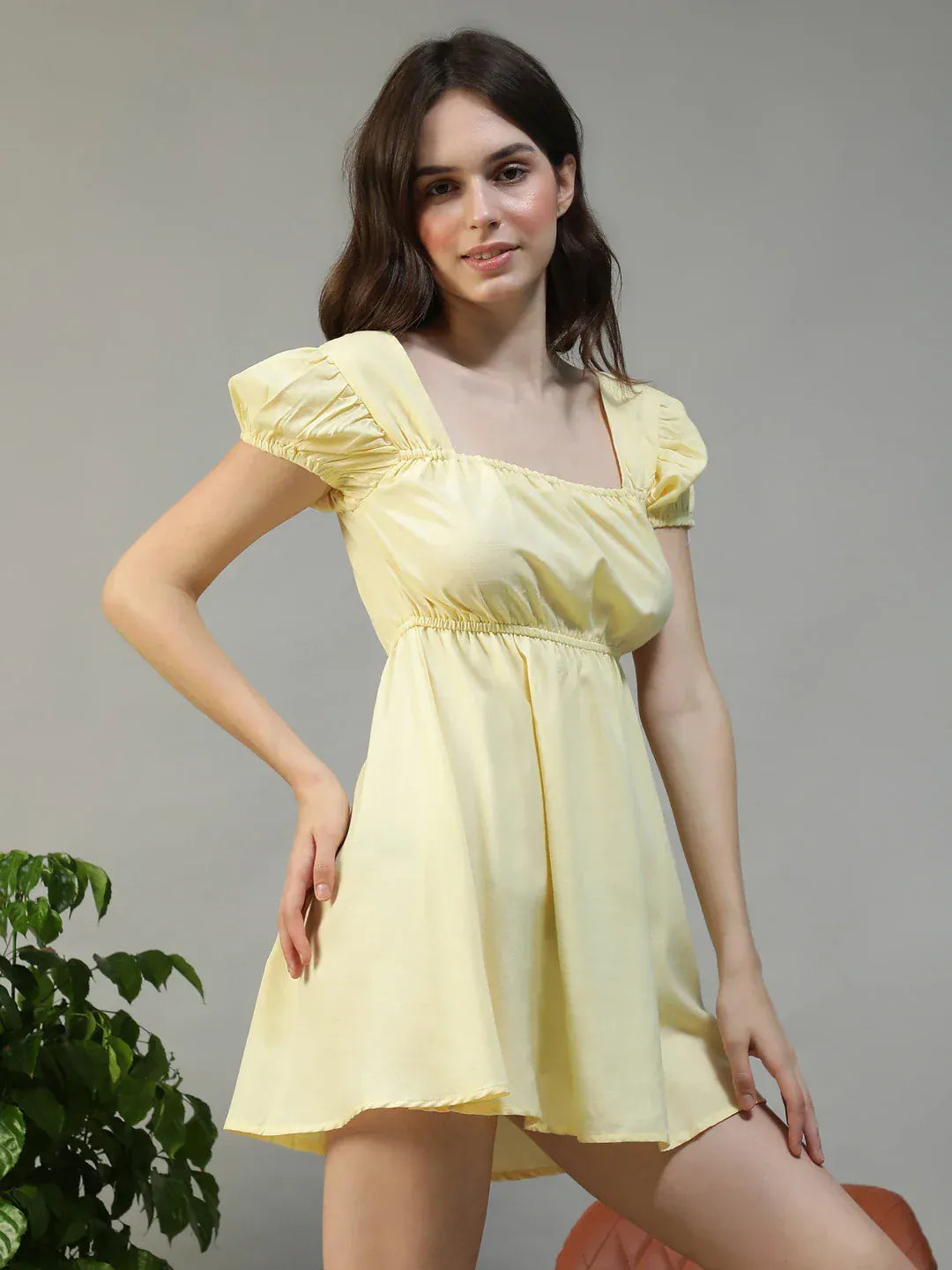 Women's Yellow Dress
