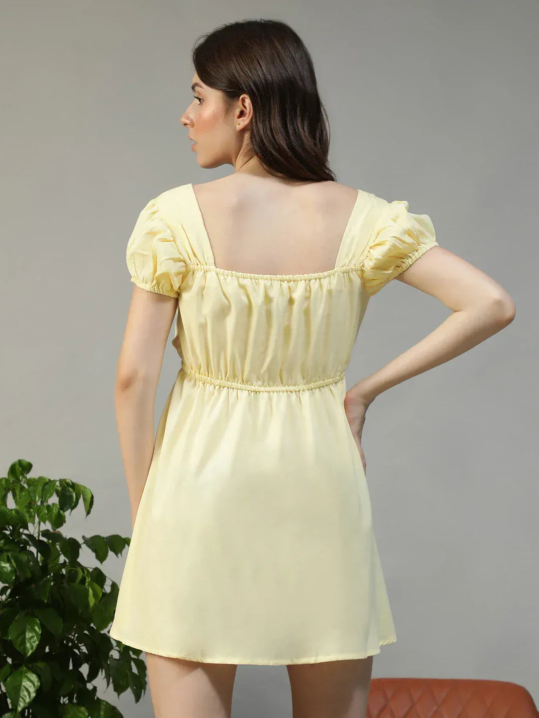Women's Yellow Dress