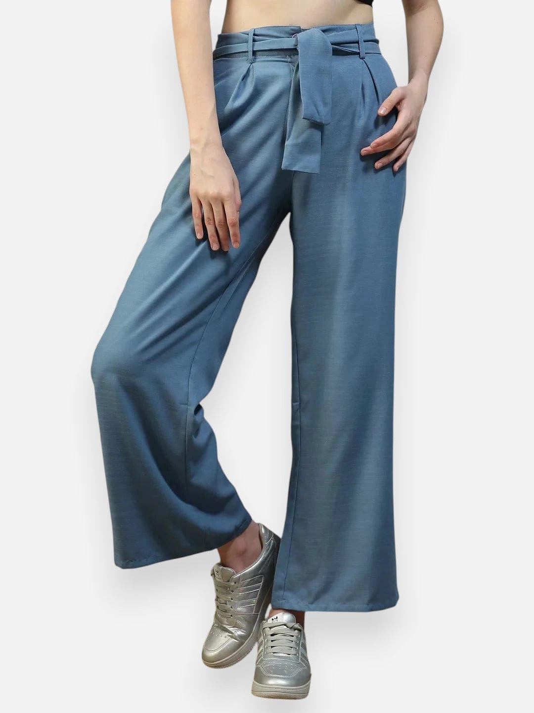Blue Straight Pant