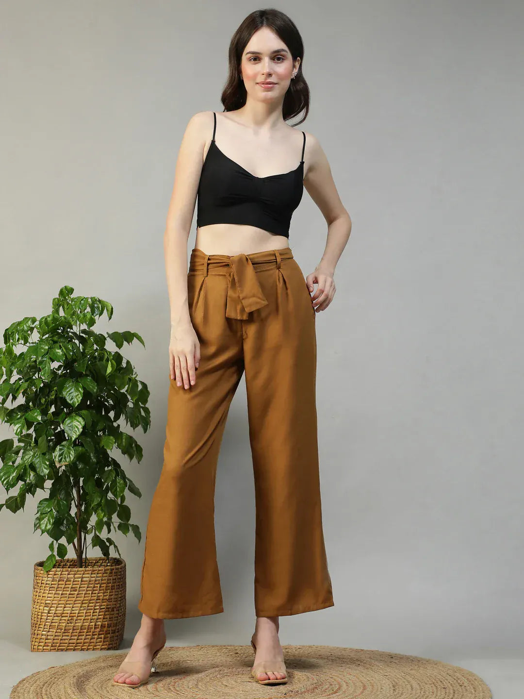 Mustard Straight Pant