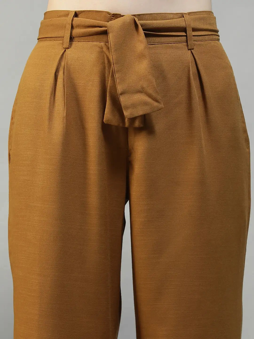 Mustard Straight Pant