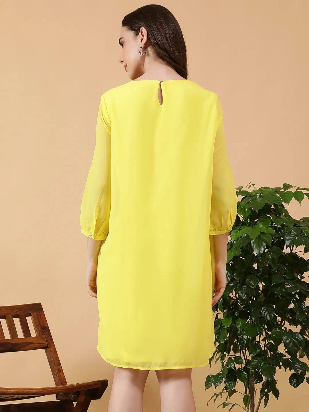 Yellow Maternity Dress