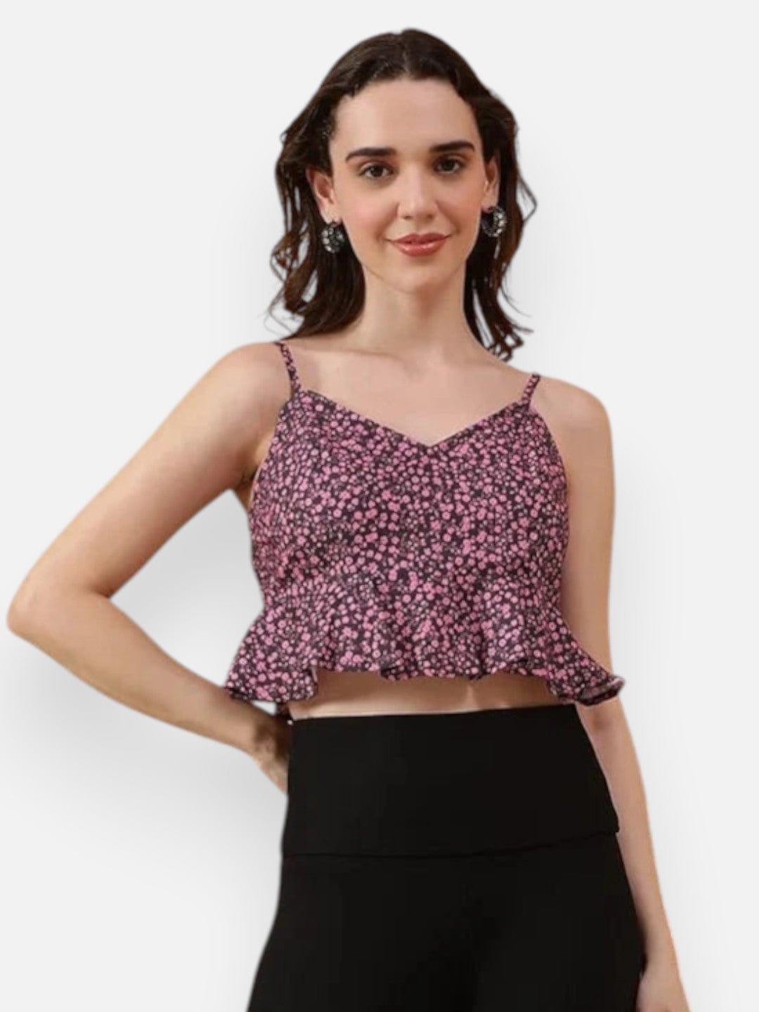 maestro-purple-floral-print-sleeveless-women-peplum-top