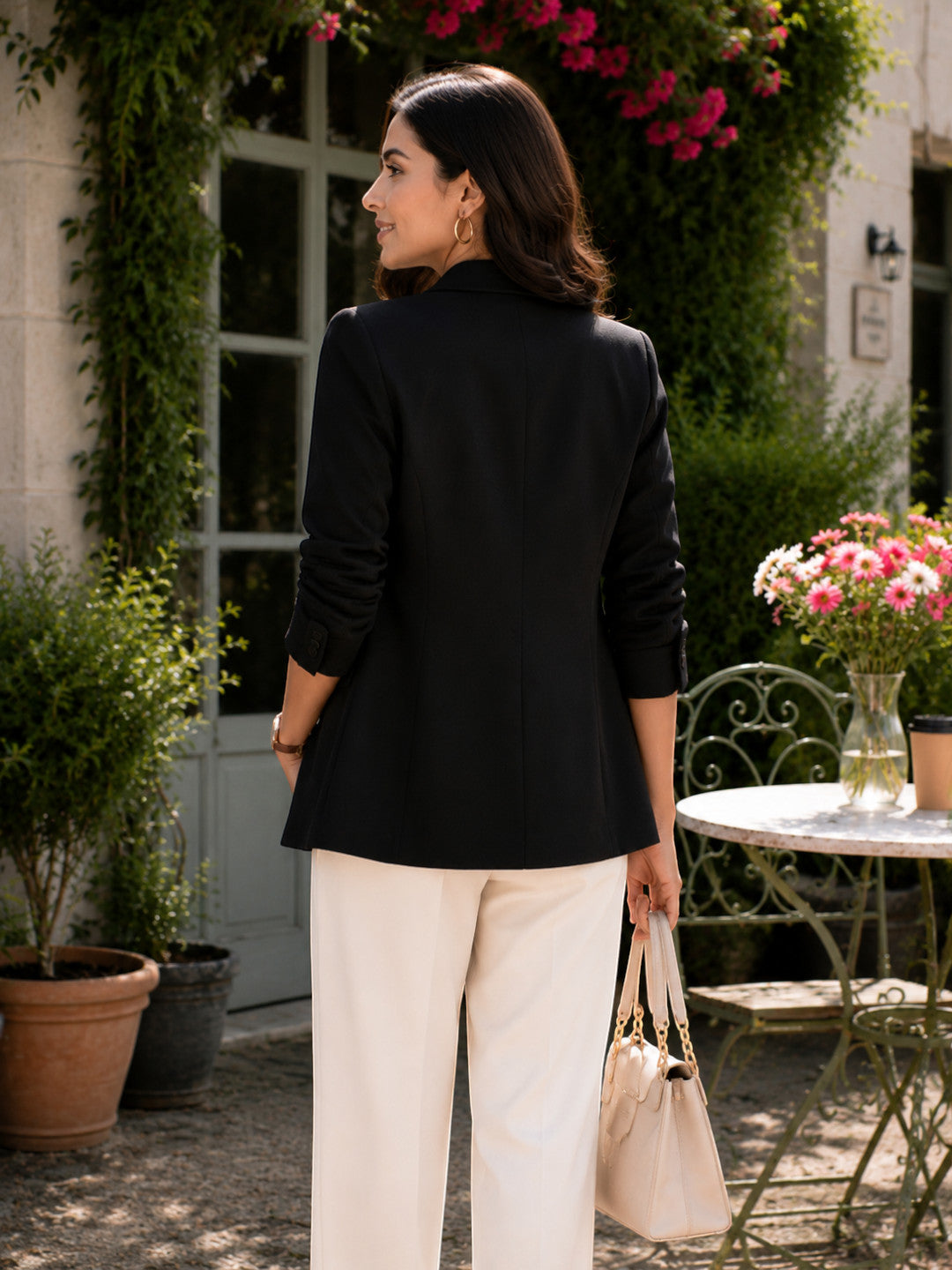 Women Black Blazer