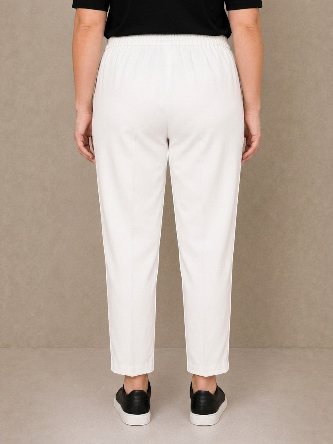 Women Plus Size White Pant - Pre Order