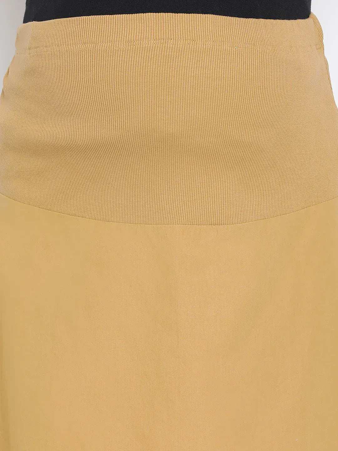 Women Mustard Maternity Skirt