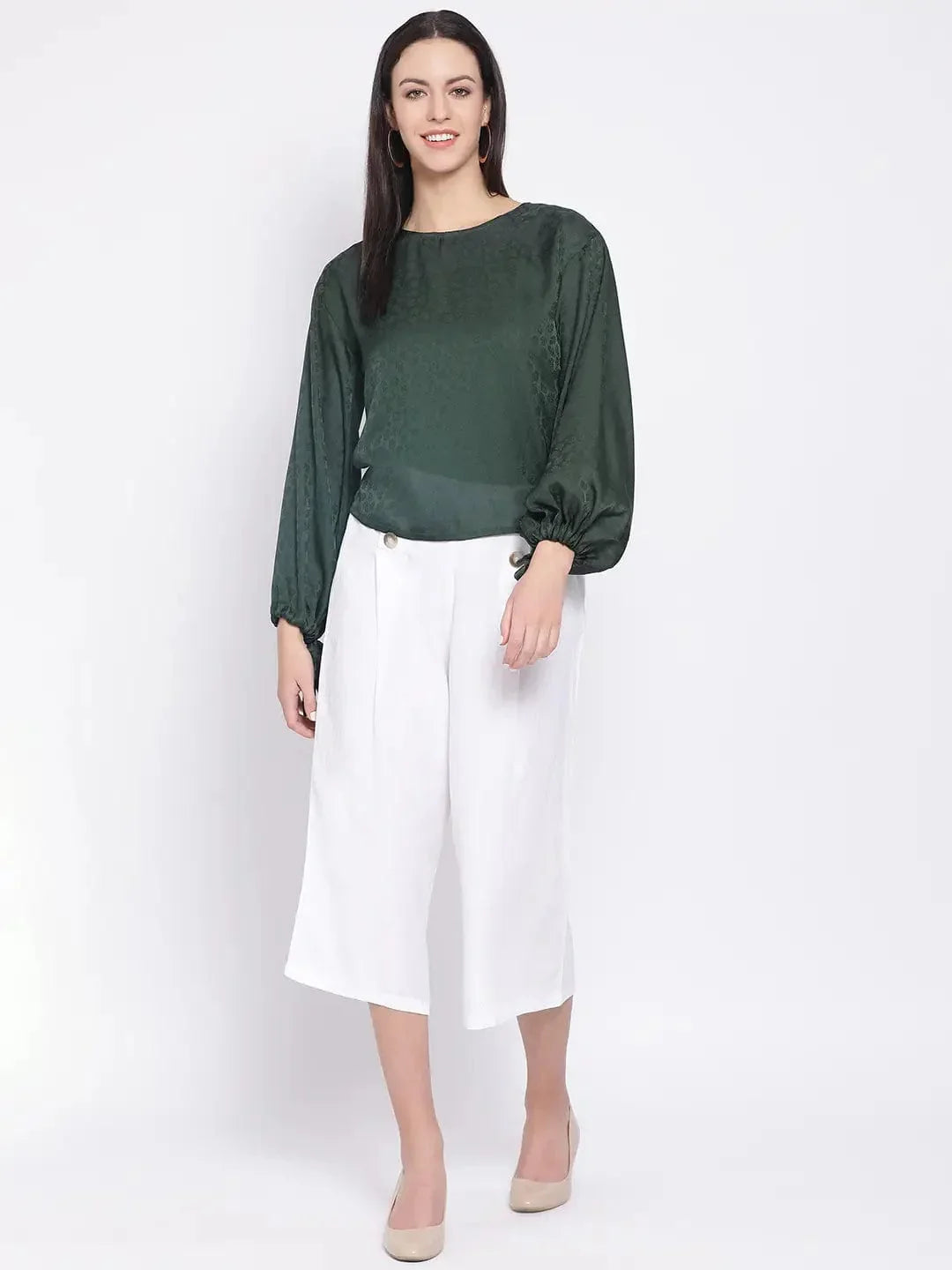 Olive Plush Womenâ€™S Top - oxolloxo