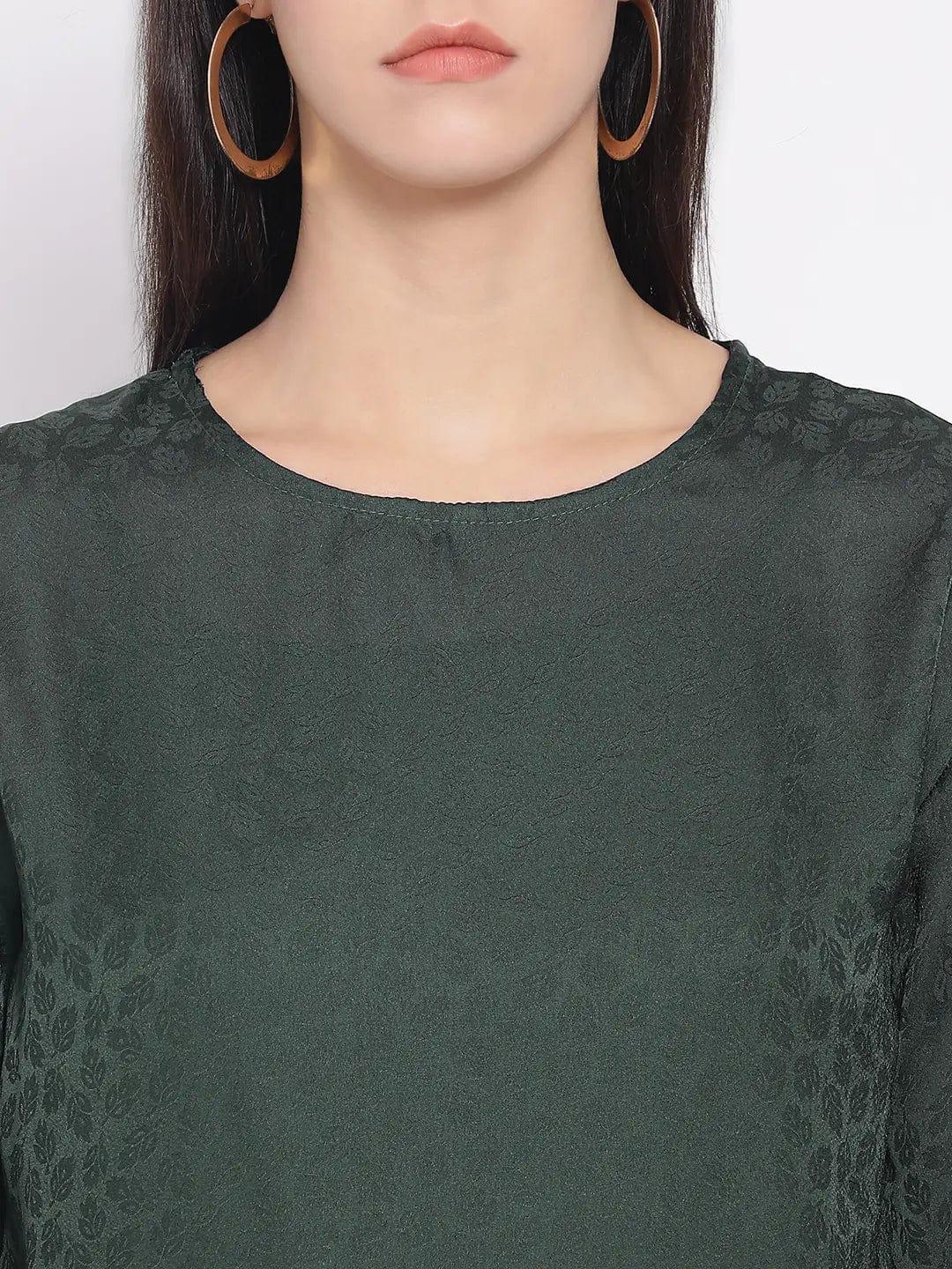 Olive Plush Womenâ€™S Top - oxolloxo