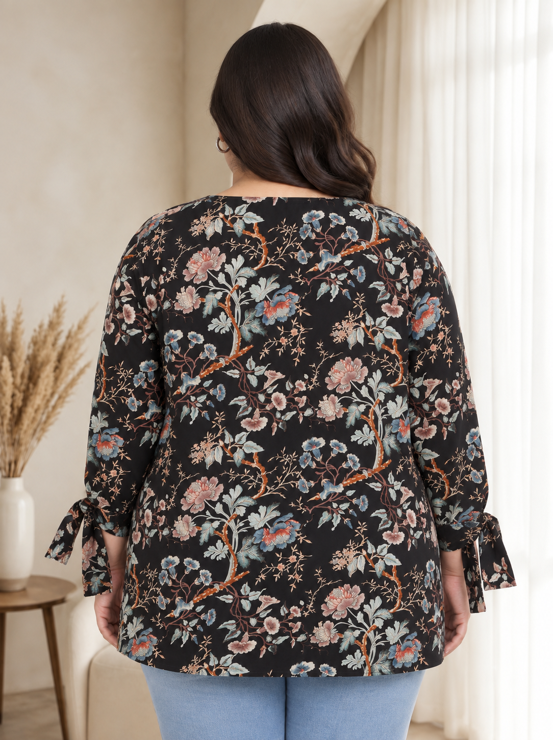 Plus Size Multicolor Top