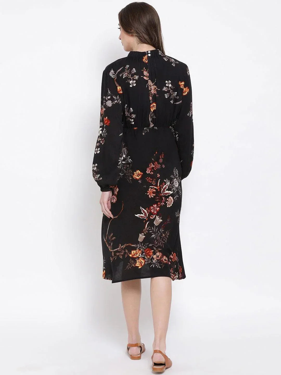 Floral Enigma Docile Maternity Dress For Expecting Moms Today - oxolloxo