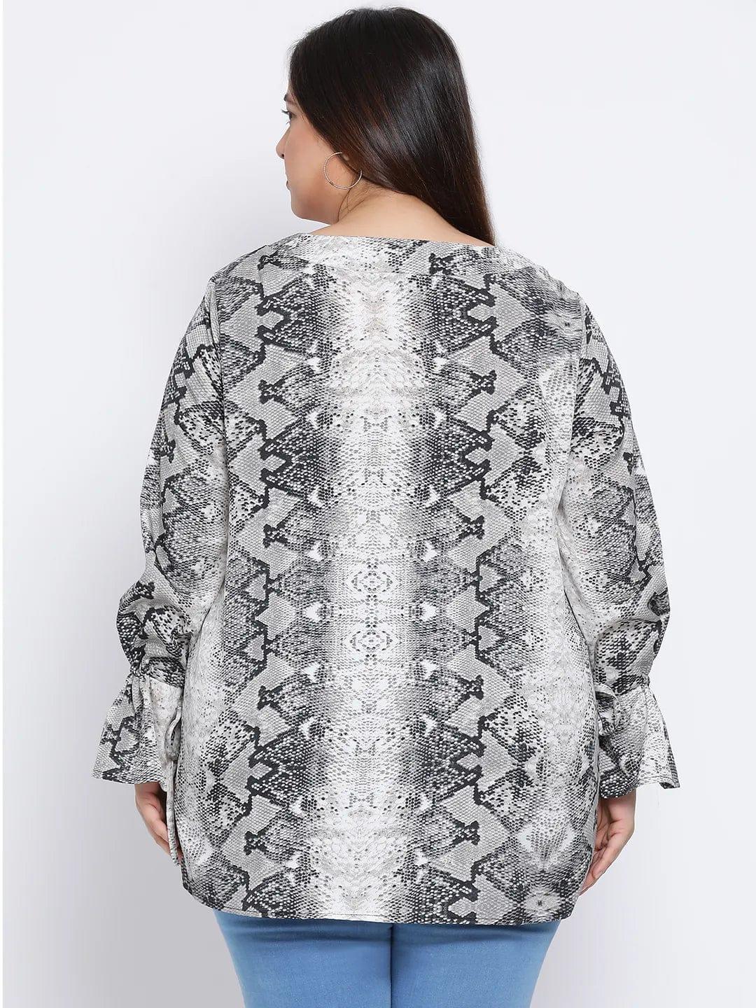 Wild Saffire Plus Size Women Top - oxolloxo