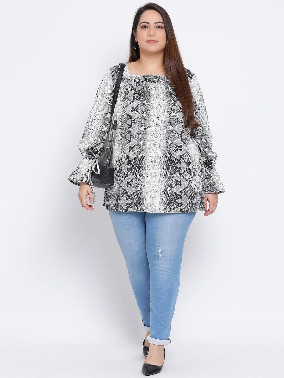 Wild Saffire Plus Size Women Top - oxolloxo
