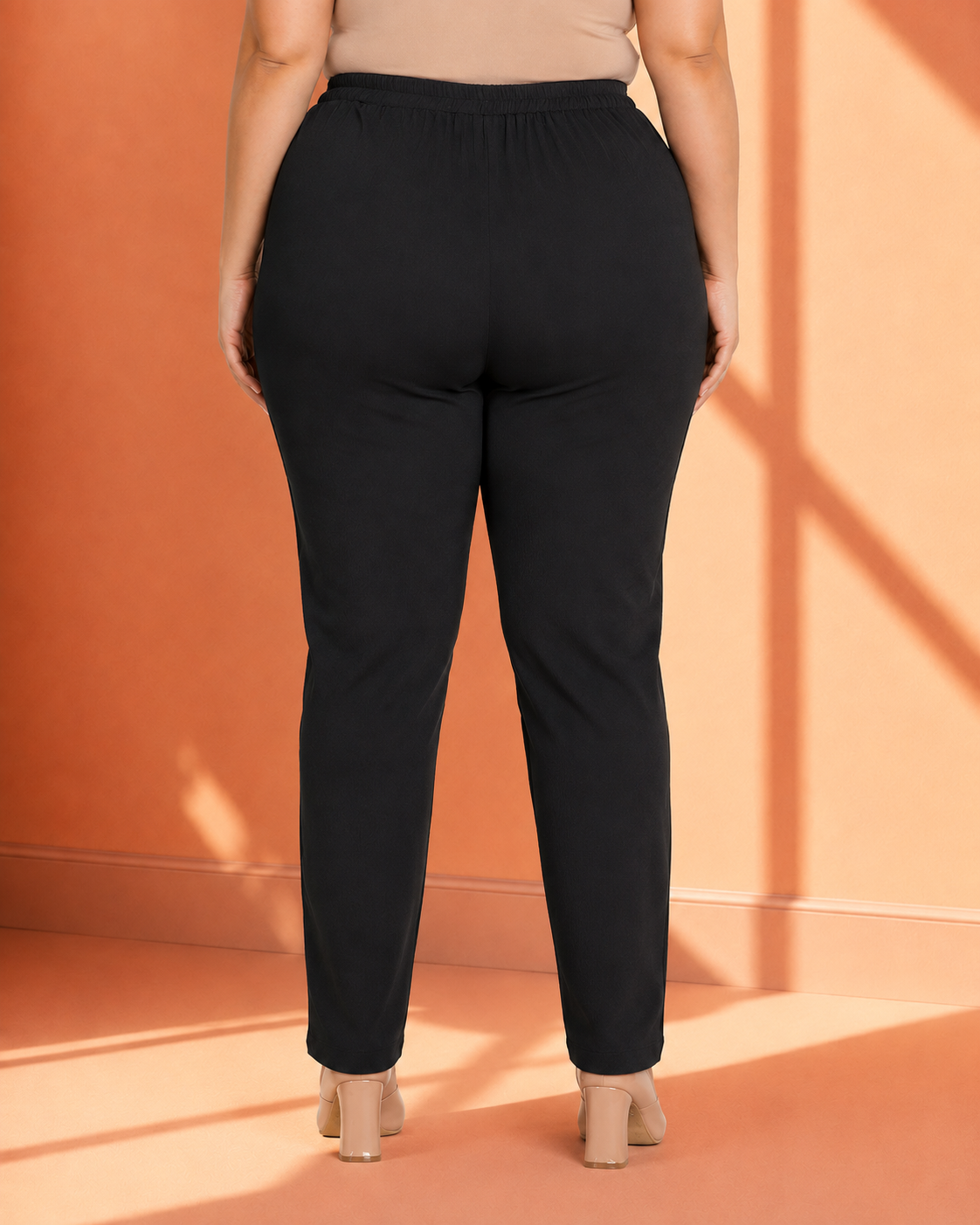 Plus Size Black Pant