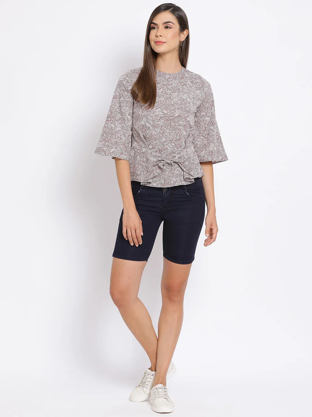 Women Grey Top