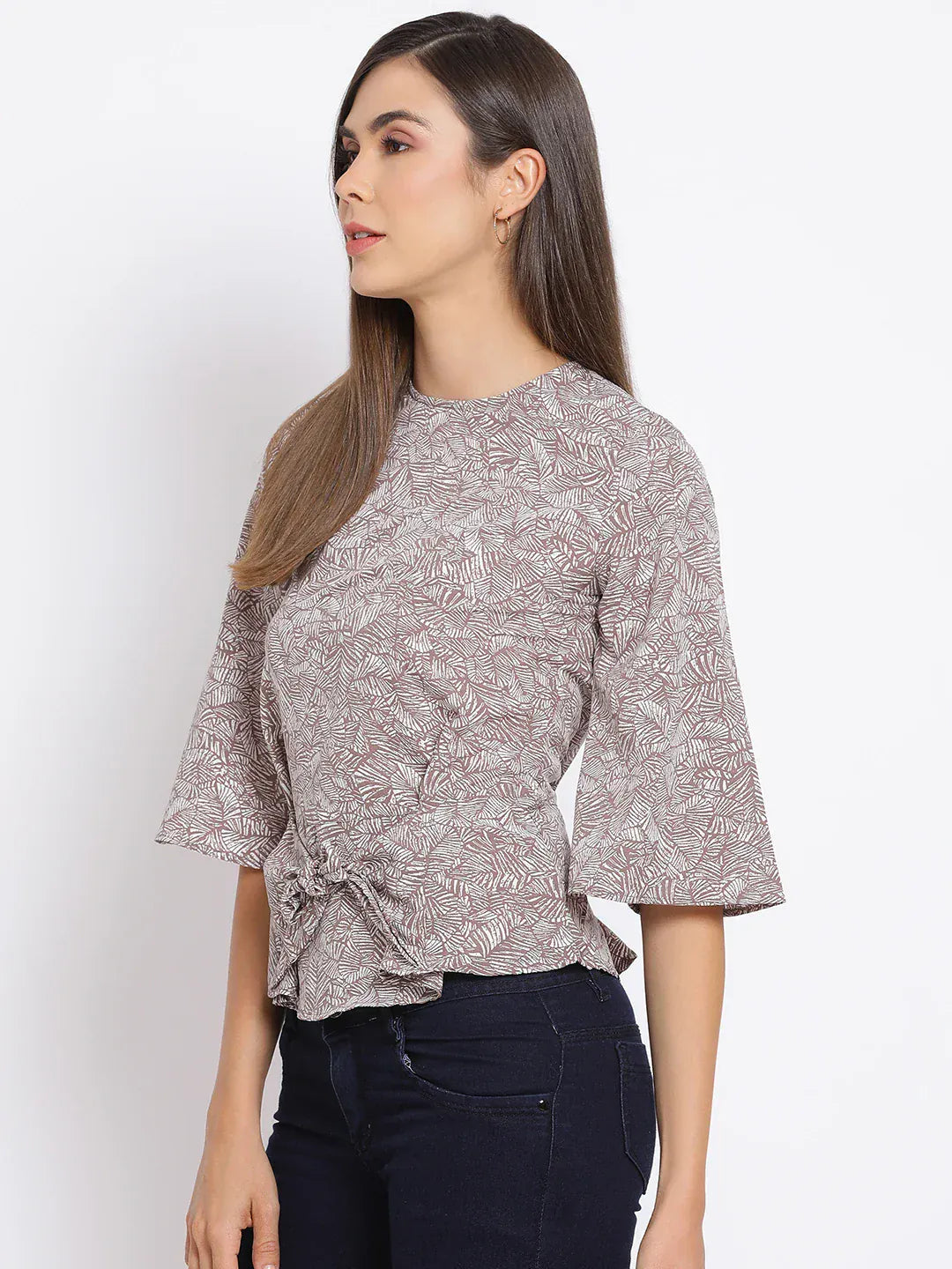 Women Grey Top