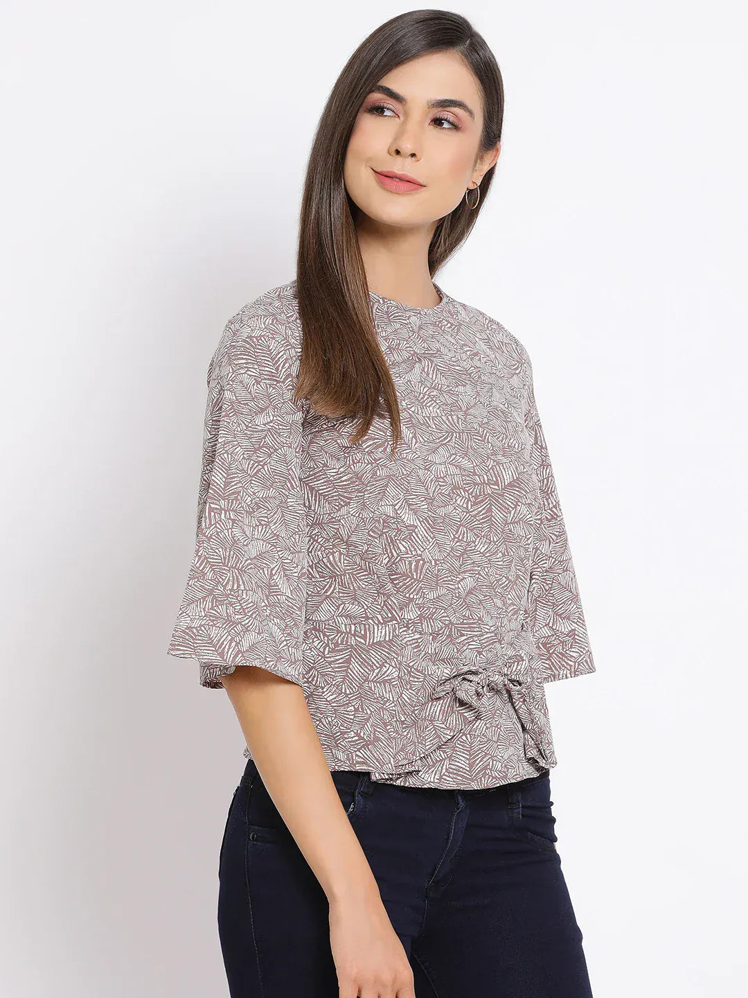 Women Grey Top
