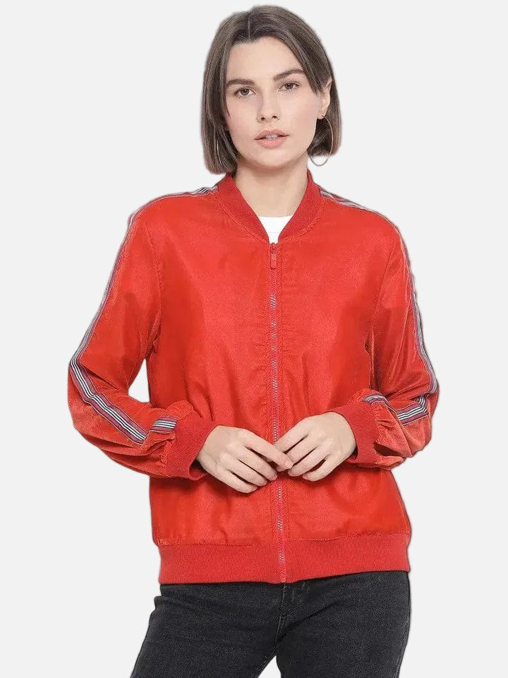 Women Orange Jacket