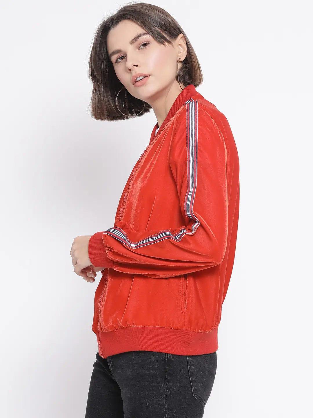 Women Orange Jacket