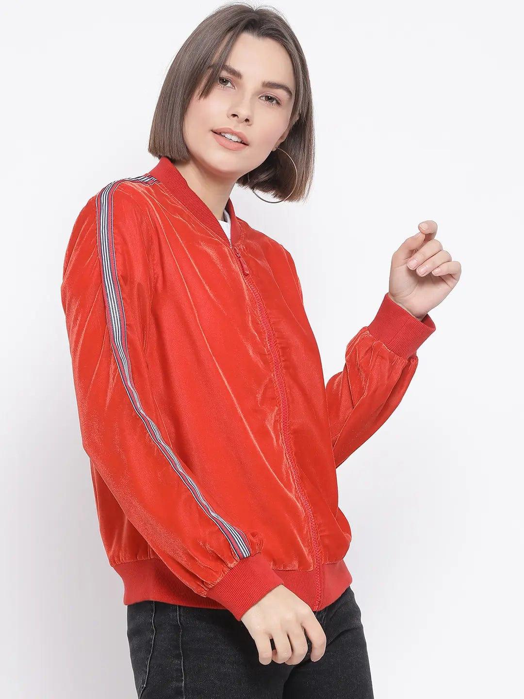 Women Orange Jacket