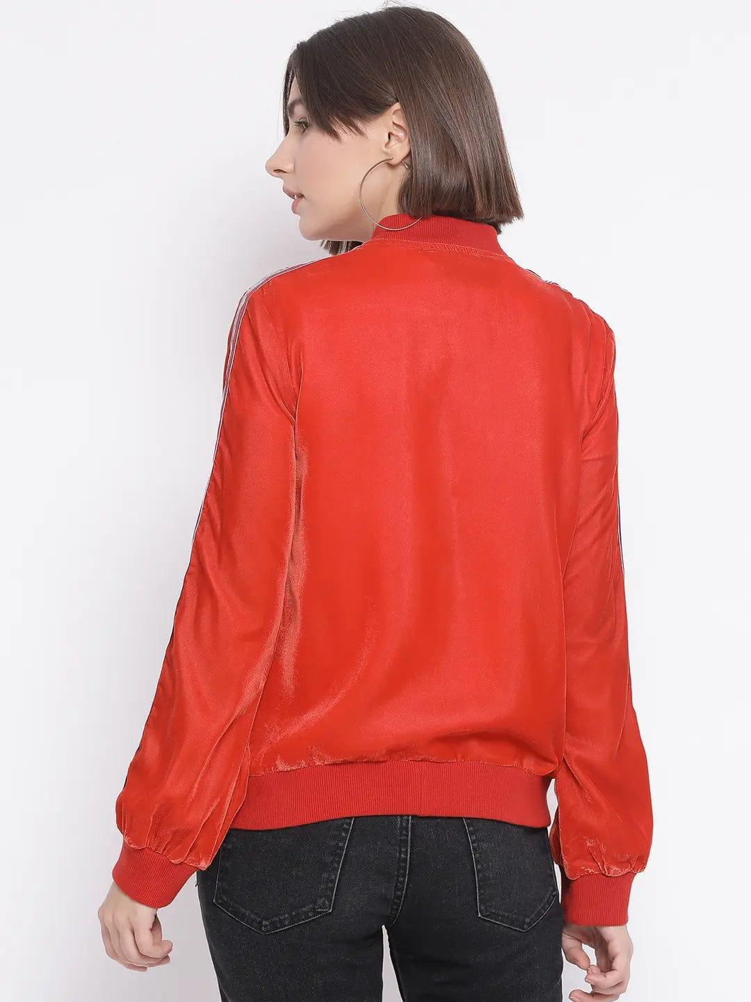 Women Orange Jacket