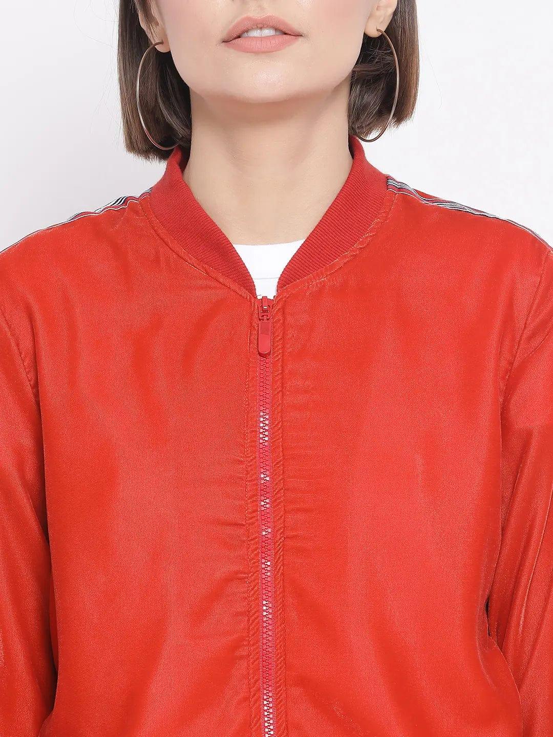 Women Orange Jacket