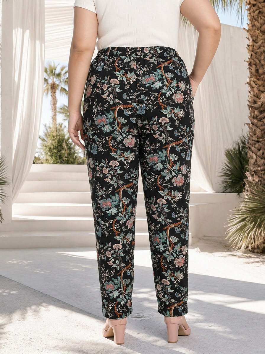 Plus Size Black Pant